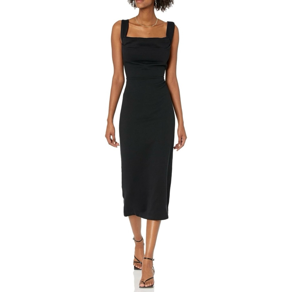 Making the Cut Season 2 Episode 6 Winning Look Andrea's Black Dress - Large NWT